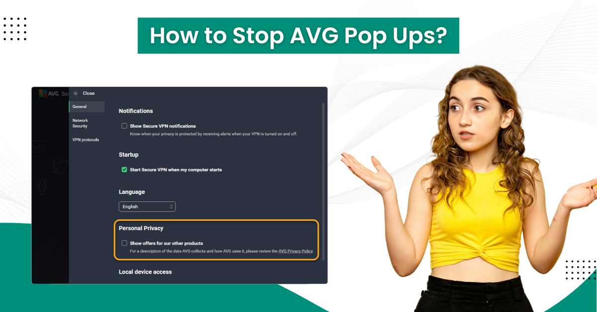 AVG Pop Ups
