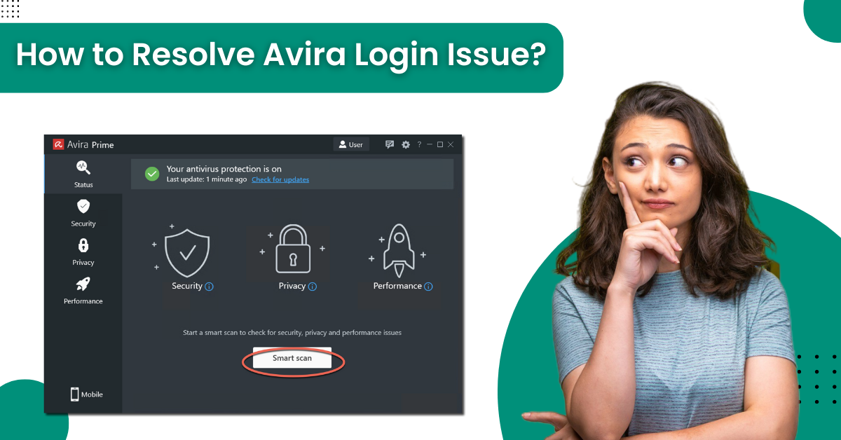 Resolve Avira Login Issue