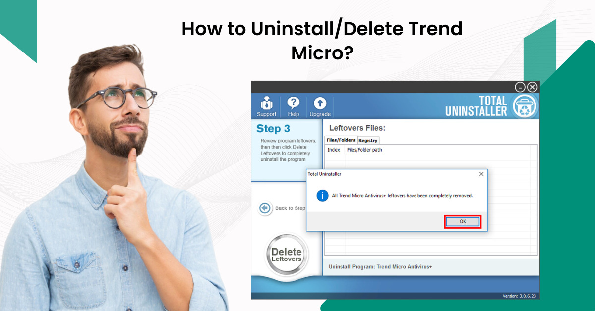 Uninstall/Delete Trend Micro