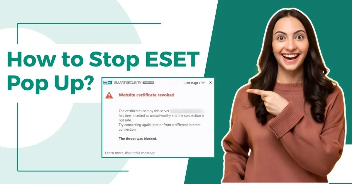 How to Stop ESET Pop Up