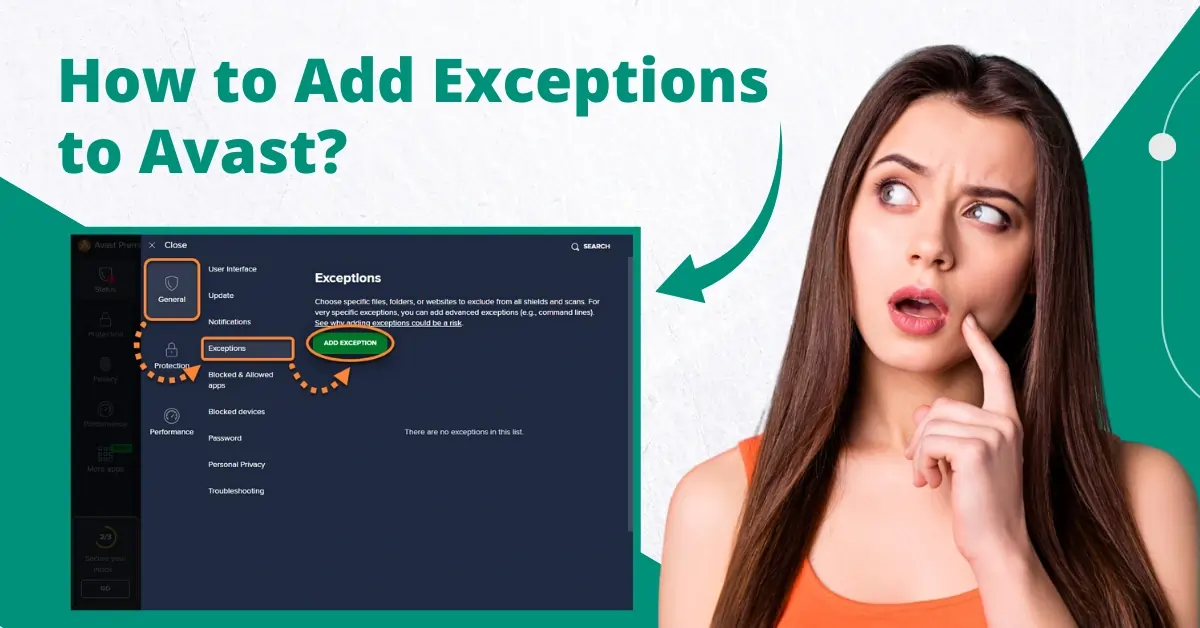 How to Add Exceptions to Avast